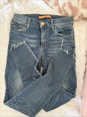 Joe's Jeans Slim Distressed Blue Skinny Jeans